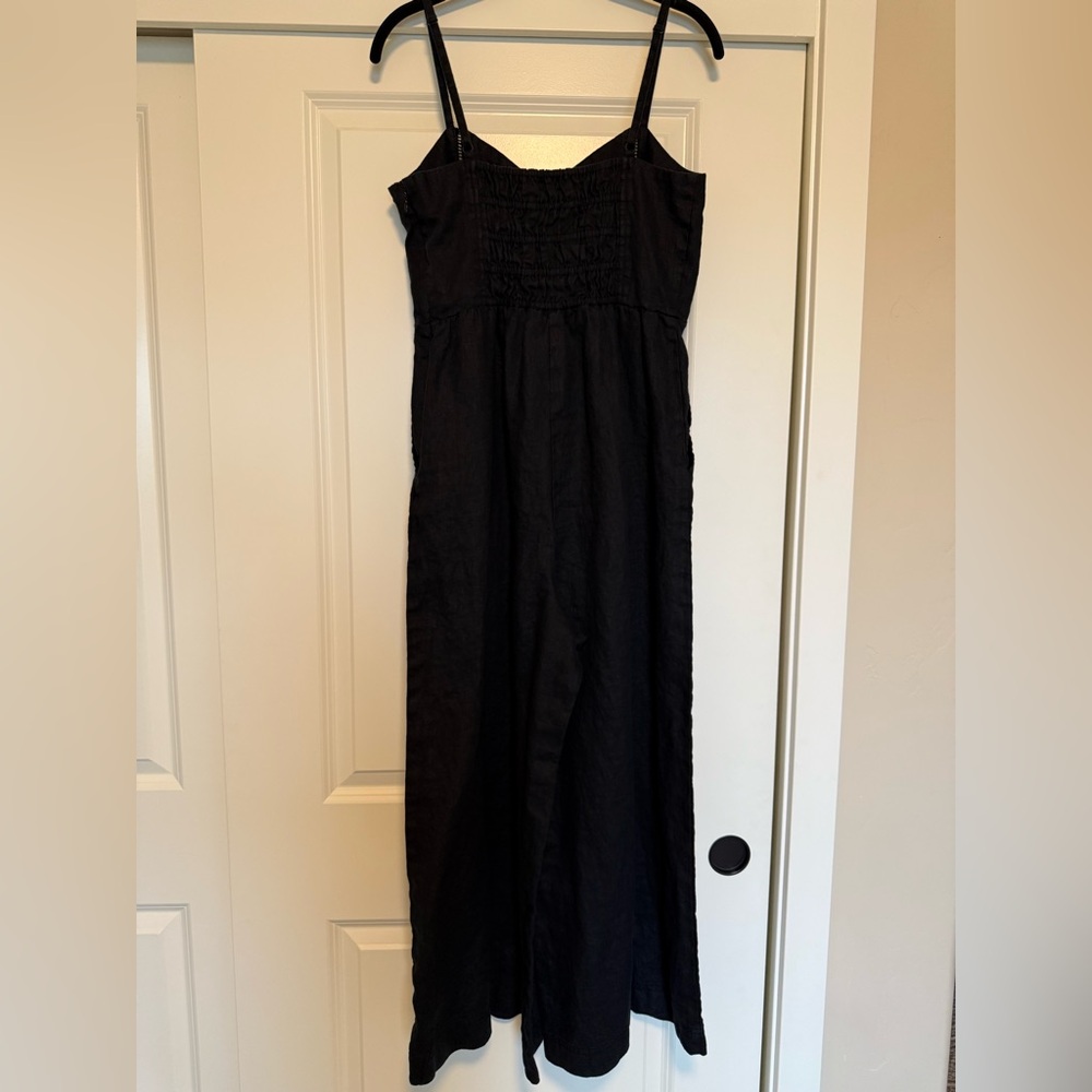 Madewell Black Button-Front Jumpsuit - Picture 3 of 7